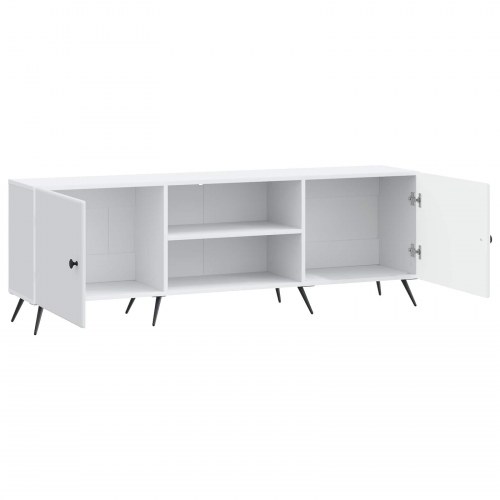 TV-skab Hvid 150 x 31 x 50 cm Konstrueret træ