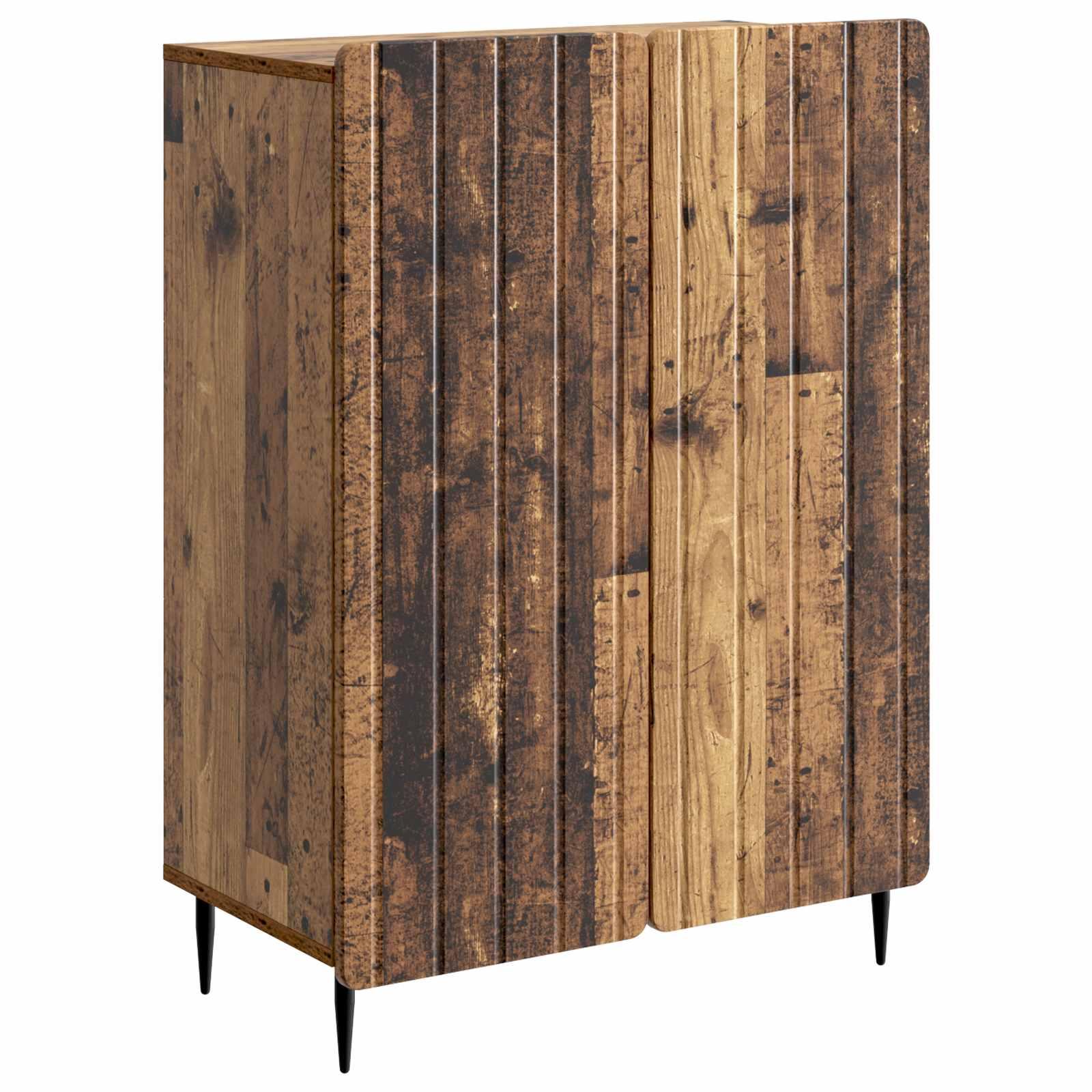 Sidebord Gammelt træ 66 x 34,5 x 92 cm Konstrueret træ