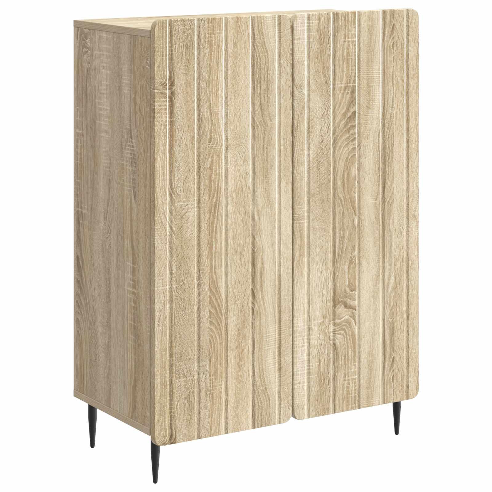 Sidebord Sonoma-eg 66 x 34,5 x 92 cm Konstrueret træ