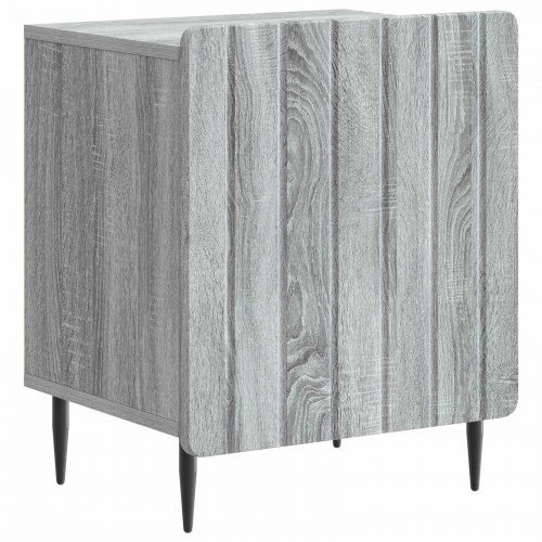 Natskab 2 stk Grå sonoma-eg 43 x 34,5 x 52 cm Konstrueret træ
