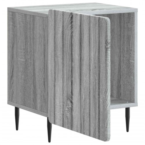 Natskab 2 stk Grå sonoma-eg 43 x 34,5 x 52 cm Konstrueret træ