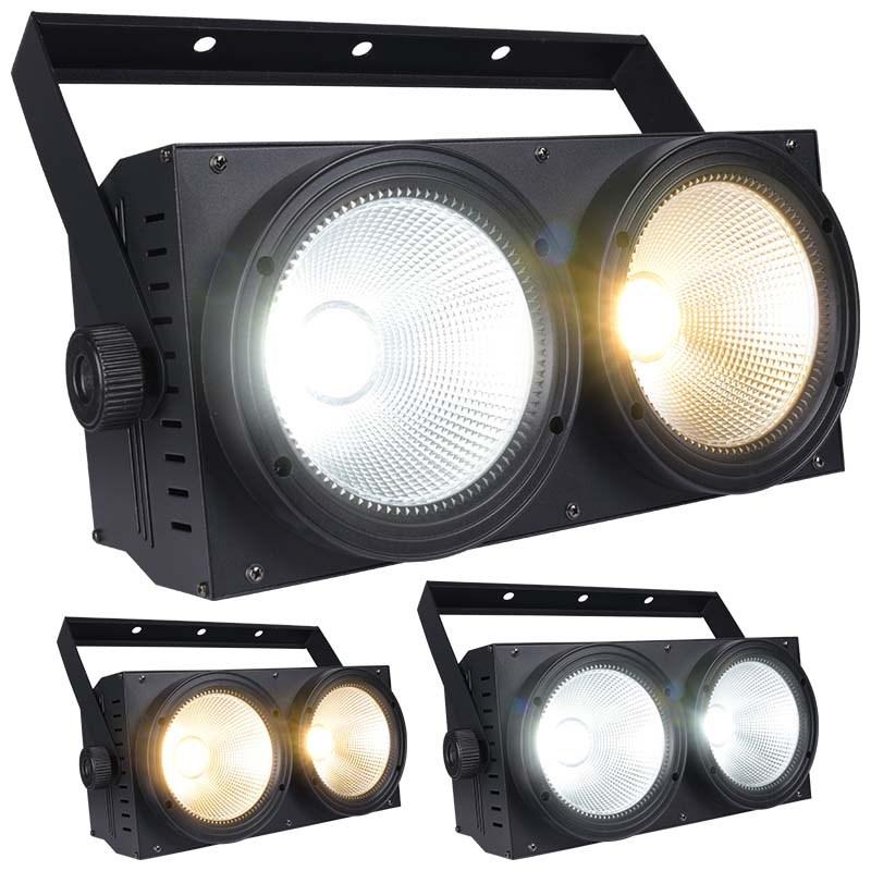 Light4Me Blinder LED 2×100 W – scenelys til party og scene