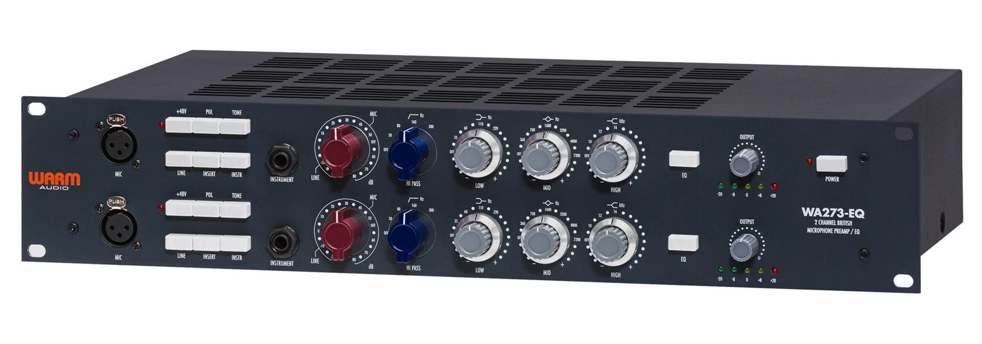 Warm Audio WA273-EQ – 2-kanals mikrofonforforstærker med EQ