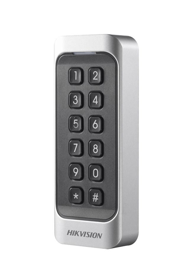 Hikvision DS-K1107AMK adgangslæser med tastatur – RFID 13,56 MHz, IP65