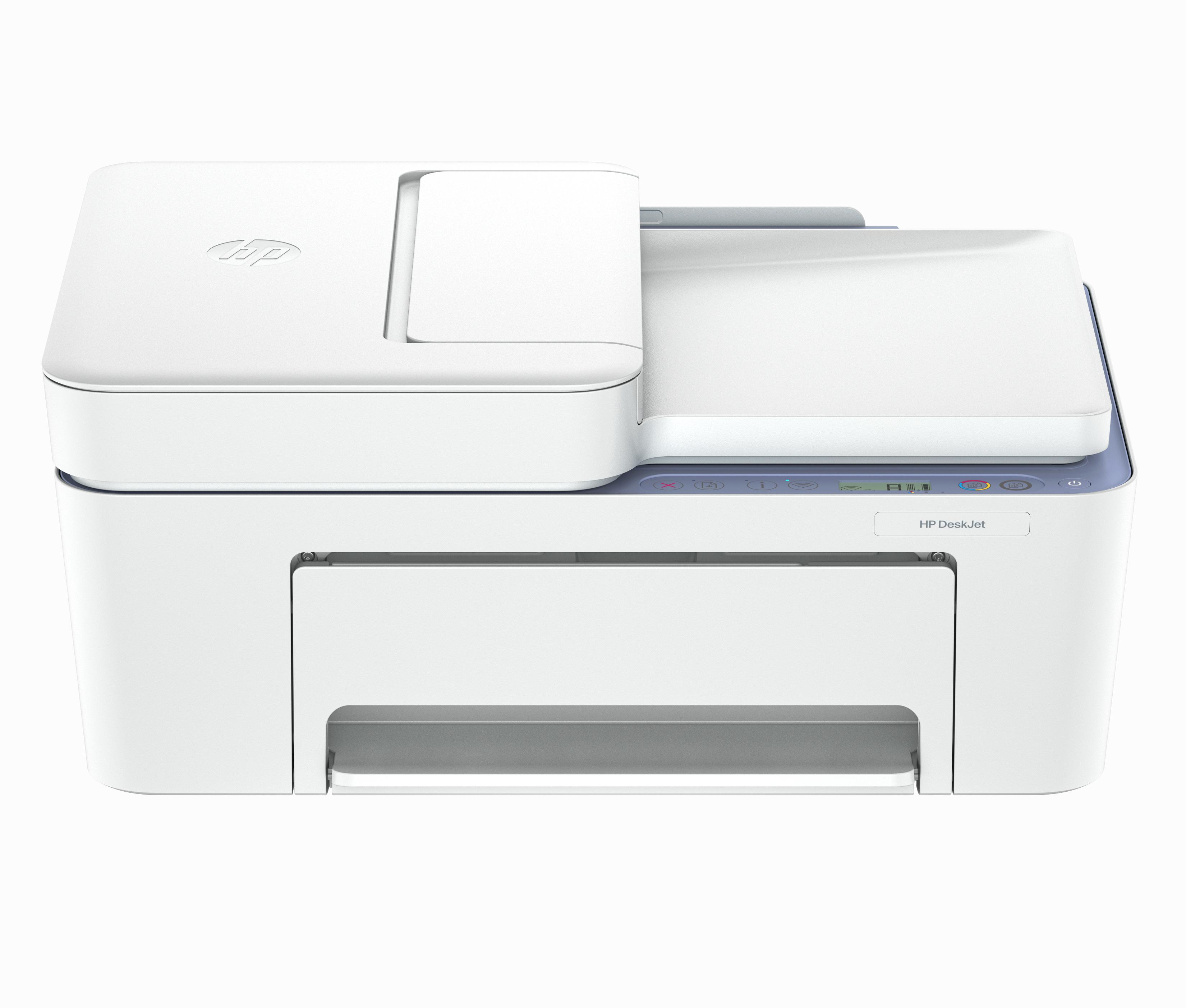 HP DeskJet 4322 trådløs All‑in‑One blækprinter - hvid billede