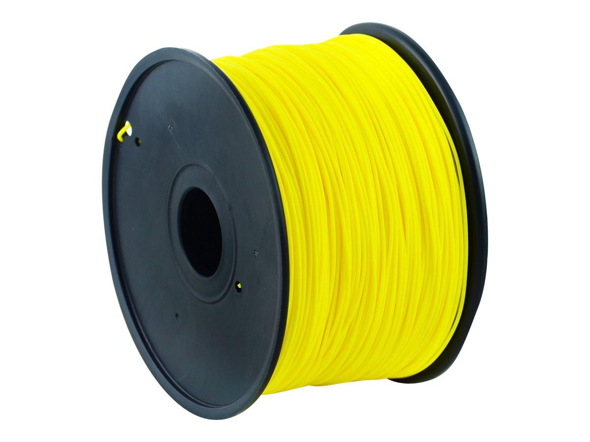 Gembird PLA-filament 1,75 mm - Gul, 1 kg (330 m) billede