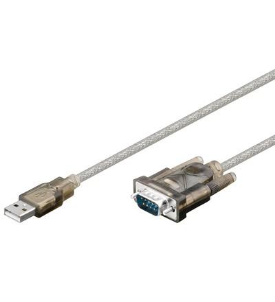 Goobay USB til RS-232 seriel konverter – 1,5 m billede