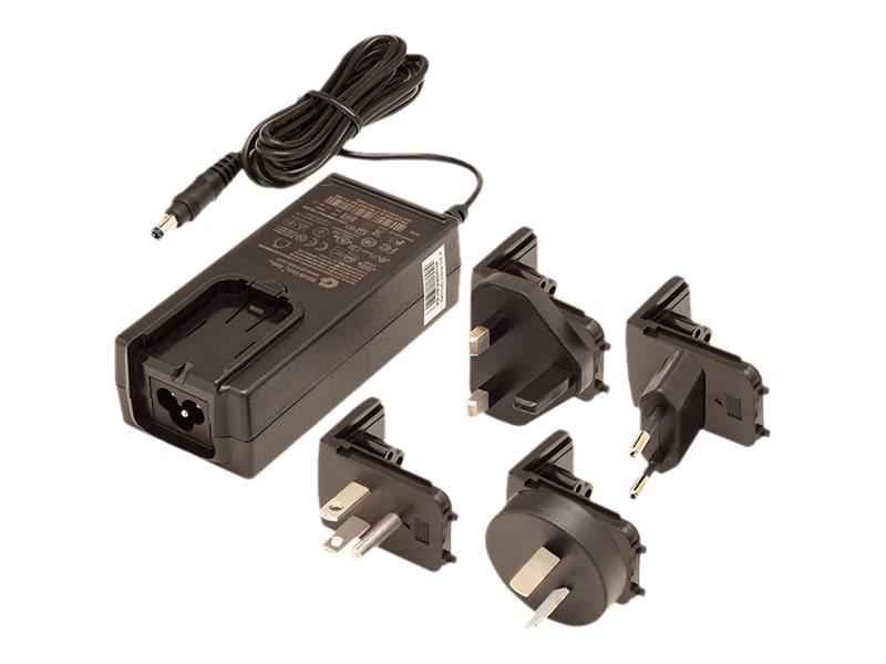 Digi strømforsyningsadapter 30 W universel rejseadapter til EU/UK/US/AU