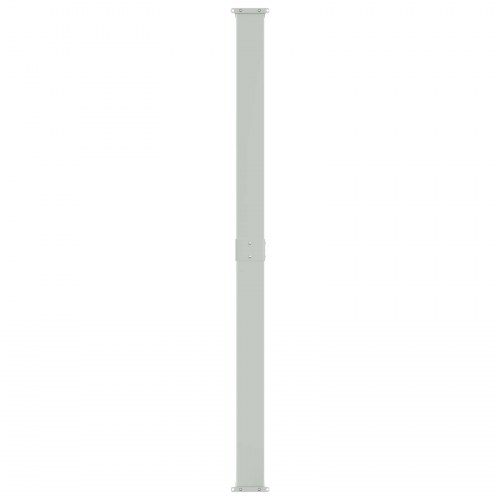 Udtrækkelig sidemarkise - gråbrun 300 × 220 cm i polyester