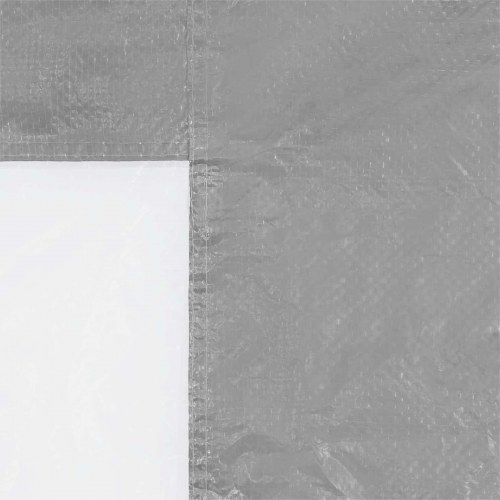Festasidevæg 2 stk - 300 × 195 cm, lysegrå PE med stål - til festtelt