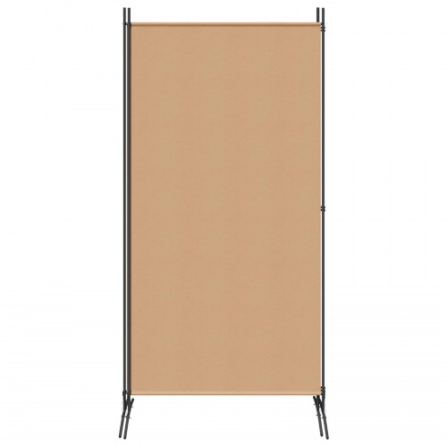 2-panels rumdeler i stof - beige, 175 × 180 cm