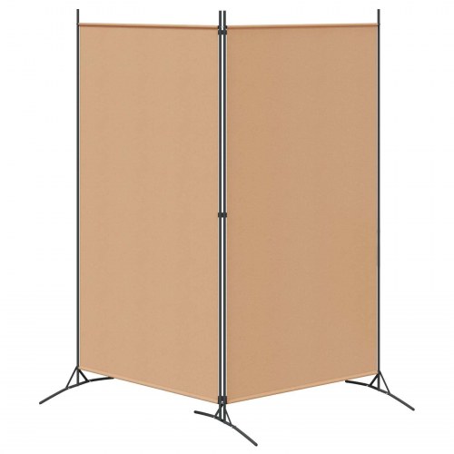 2-panels rumdeler i stof - beige, 175 × 180 cm