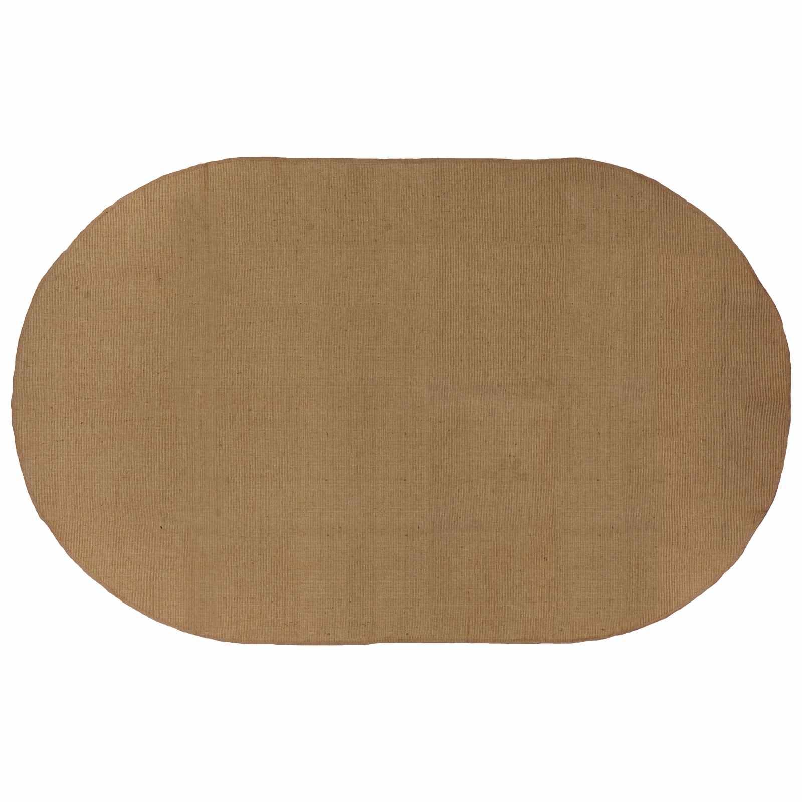 Områdetæpper Rektangulær Naturfarvet 152 x 245 cm Jute
