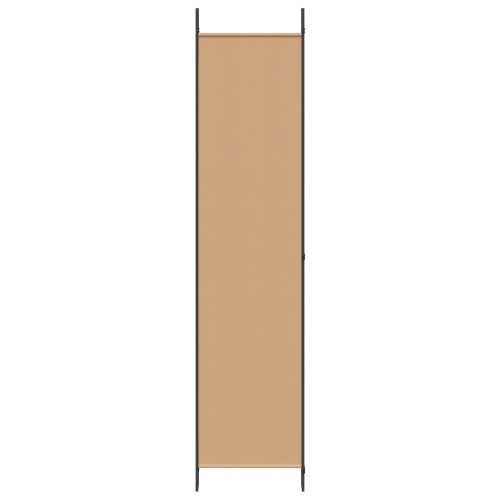 Rumdeler med 5 paneler - beige, 250 x 220 cm