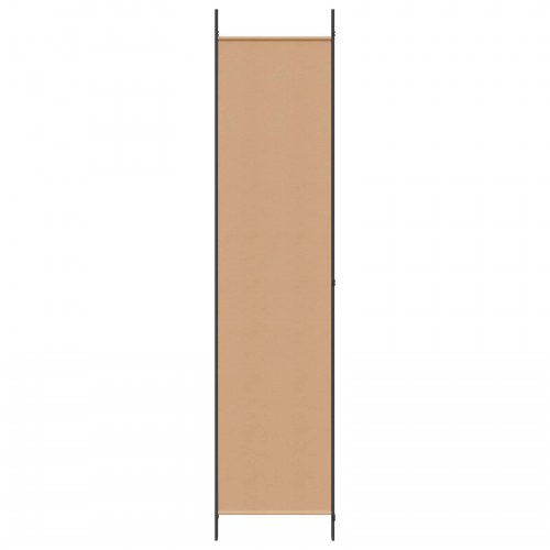 3-panel rumdeler i stof - beige 150 x 220 cm