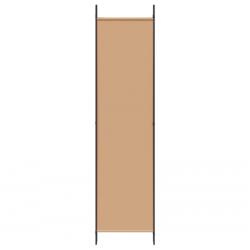 6-panel rumdeler i stof - beige, 300 × 200 cm, sammenklappelig