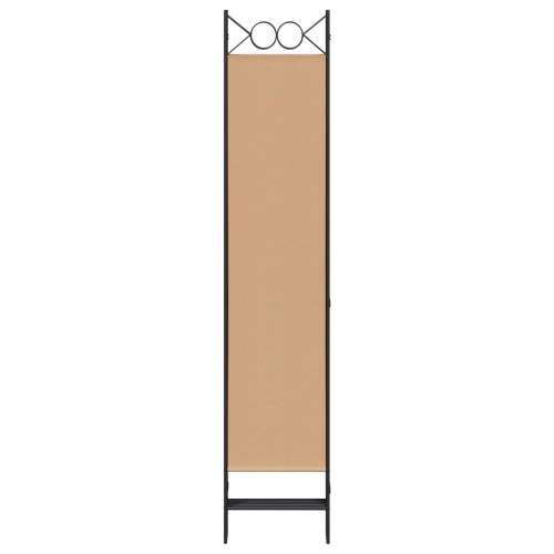 Rumdeler med 6 paneler - beige 240 x 200 cm