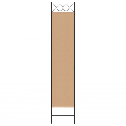 Rumdeler med 3 paneler - beige 120 x 200 cm