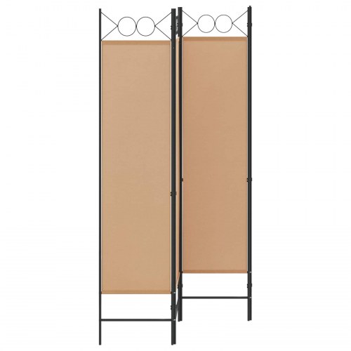 4-panels rumdeler beige 160 x 180 cm
