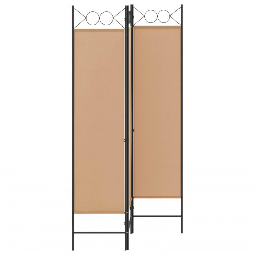 3-panel rumdeler beige 120 x 180 cm