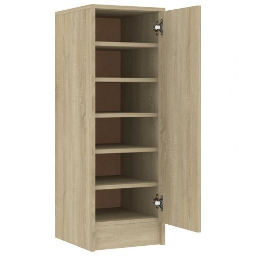 Skoskab i sonoma-eg - 32 × 35 × 92 cm, 6 hylder