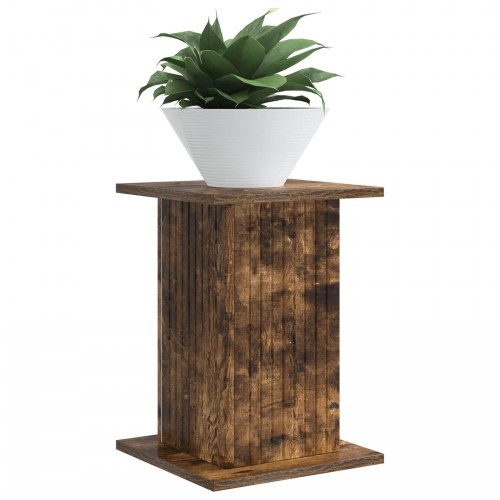 Planteholder 2 stk Røget eg 30,5 x 30 x 43 cm Konstrueret træ