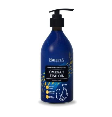 HOLISTA Omega-3 fiskeolie til hunde og katte – 500 ml