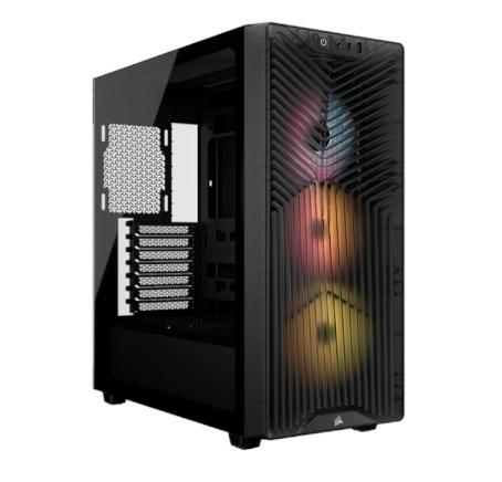 Corsair 3200D RS aRGB Mid-Tower - Sort PC-kabinet billede
