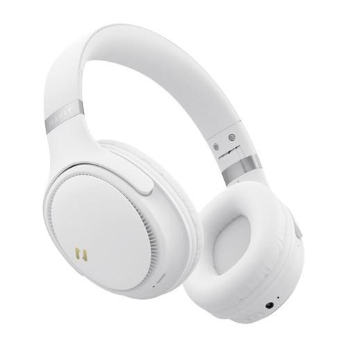 Havit H630BT PRO ANC trådløse Bluetooth-hovedtelefoner. Hvid