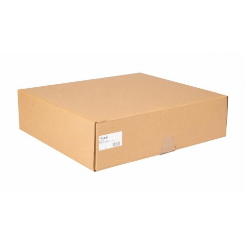 EQUIP låsbar 19" skuffe, 3U – RAL9005 sort