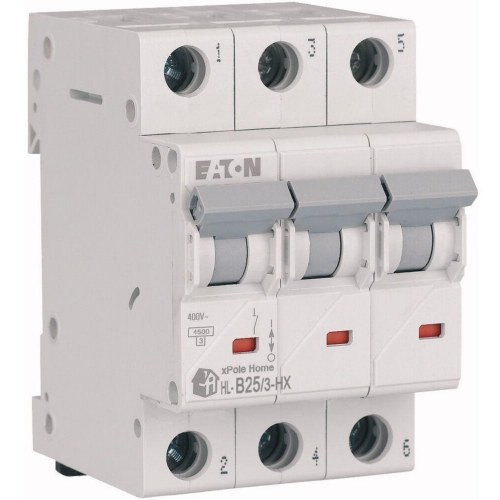 Eaton HN-B25/3 automatsikring - 25 A, 3-polet, 6 kA