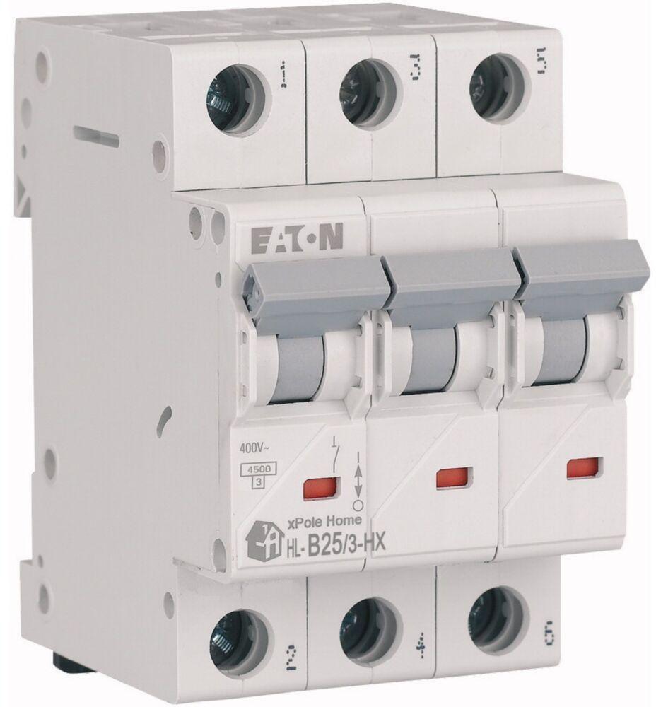 Eaton HN-B25/3 automatsikring - 25 A, 3-polet, 6 kA