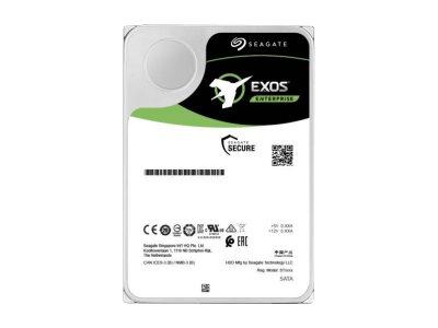 Seagate Exos X18 10 TB harddisk - SATA 6 Gb/s, 7200 rpm (factory recertified)