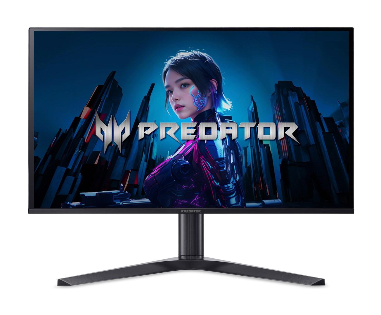 Acer Predator X27 X27X1bmiippruzx 26,5" QD‑OLED 4K gaming-skærm - Sort billede