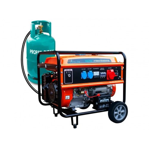 Extralink EGH-7000 hybridgenerator - 7 kW, 3-faset