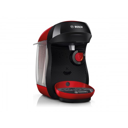 Bosch Tassimo Happy TAS103E kapselkaffemaskine - rød/sort