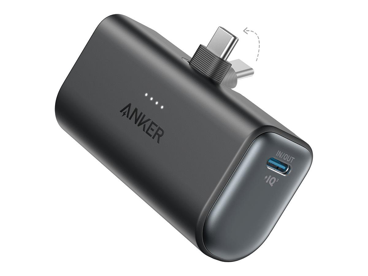Anker Nano powerbank 5.000 mAh 22,5 W USB‑C - sort billede