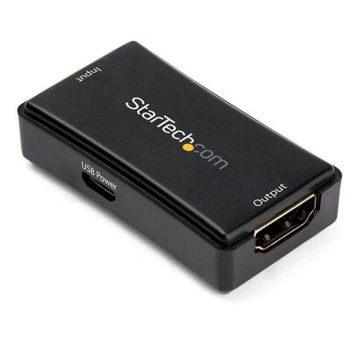 Startech HDBOOST4K2 HDMI-forstærker - Sort