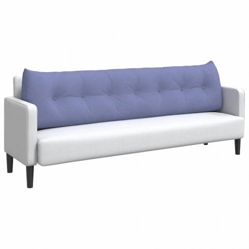 Rygpude Jeans blå 200 x 24 x 50 cm Stof