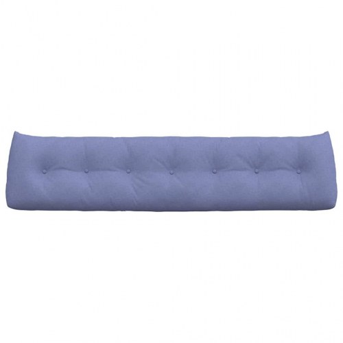 Rygpude Jeans blå 200 x 24 x 50 cm Stof