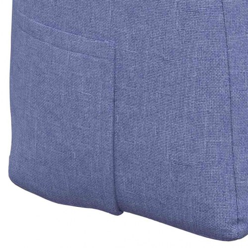 Rygpude Jeans blå 200 x 24 x 50 cm Stof