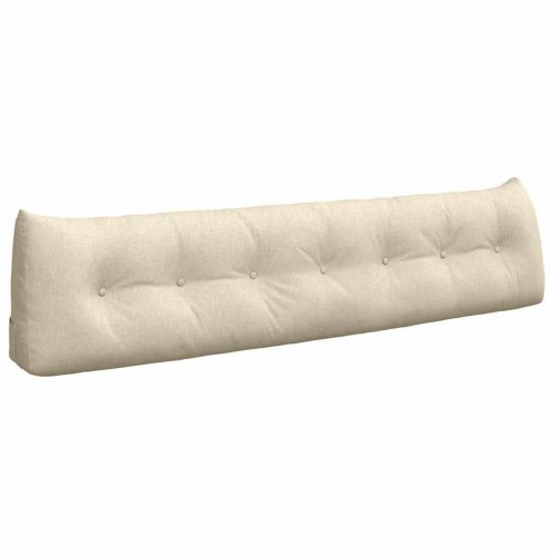 Rygpude Creme 200 x 24 x 50 cm Stof