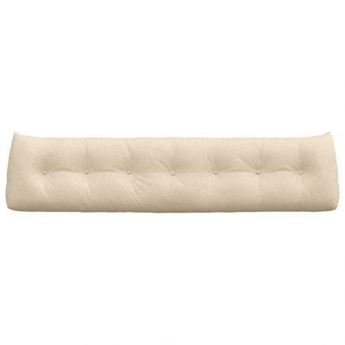Rygpude Creme 200 x 24 x 50 cm Stof