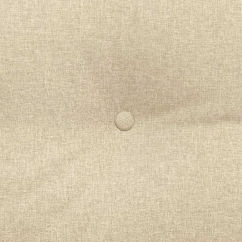 Rygpude Creme 200 x 24 x 50 cm Stof