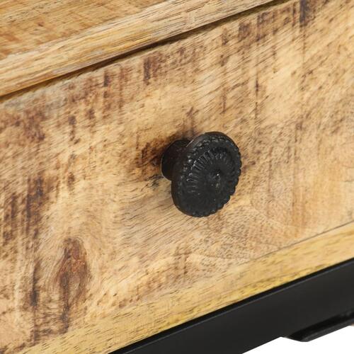 U-formet sidebord 45x30x61 cm massivt mangotræ