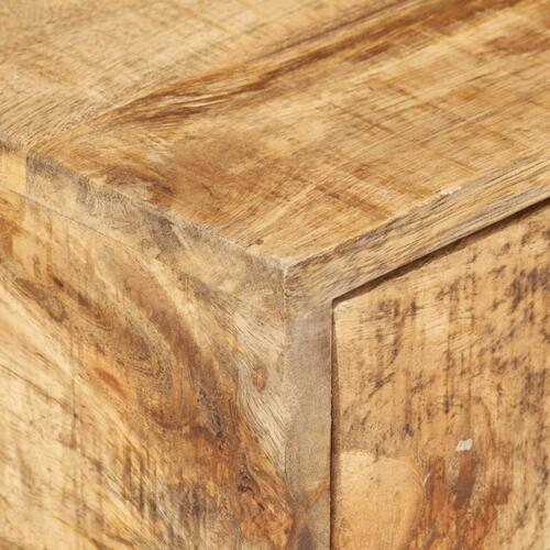 U-formet sidebord 45x30x61 cm massivt mangotræ