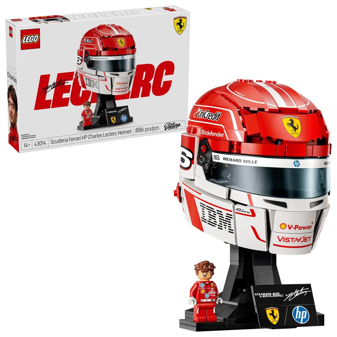 LEGO Editions 43014 Scuderia Ferrari HP Charles Leclerc hjelm - byggesæt til udstilling (886 dele) billede