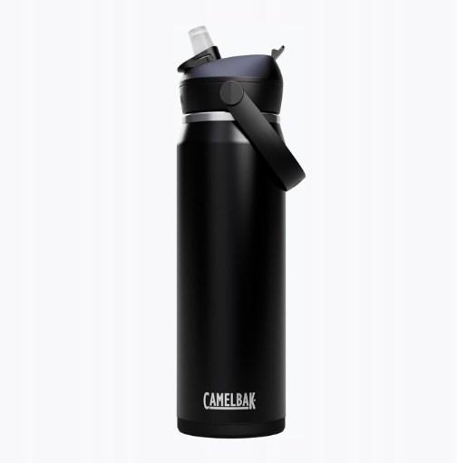 CamelBak Thrive Flip Straw termoflaske 740 ml - isoleret rustfrit stål, sort