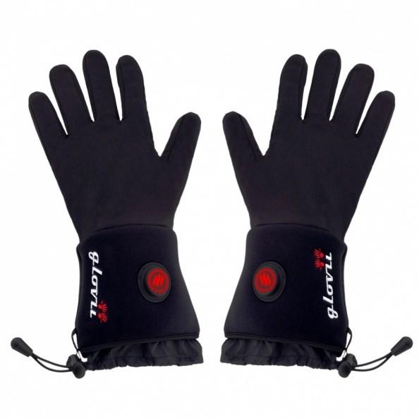 Glovii GLBXL opvarmede sports handsker - unisex, sort