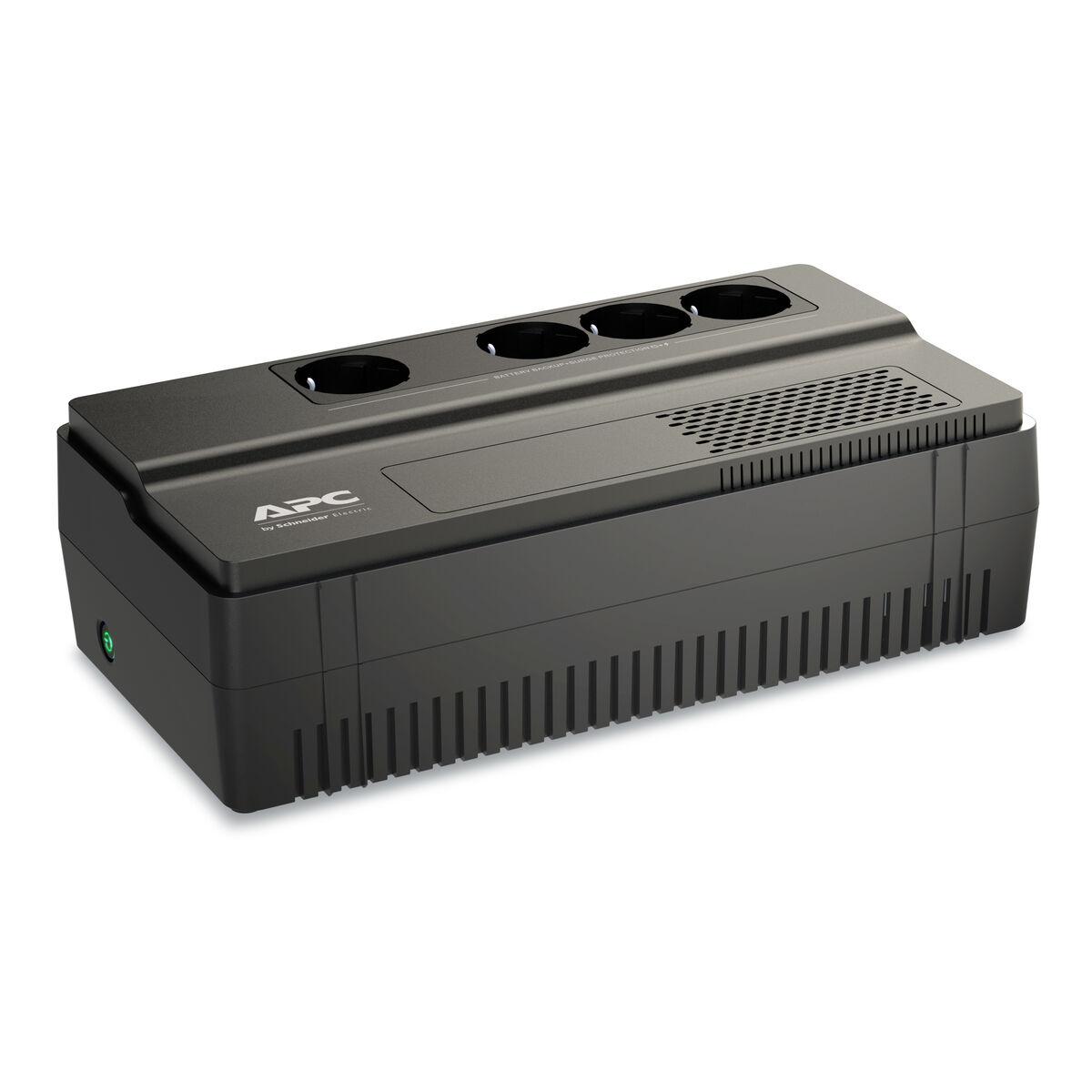 APC Easy UPS BV BV1000I-GR - UPS - AC 230 V - 600 Watt - 1000 VA - 9 At - output-stikforbindelser: 4